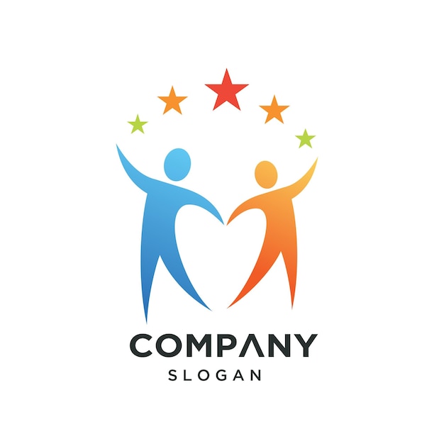 un logo per l'azienda azienda che dice azienda su di esso