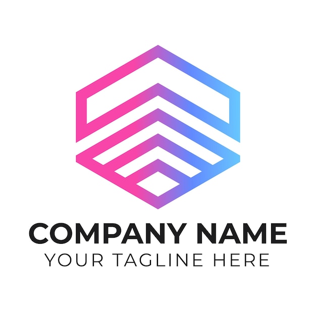 Un logo per un'azienda chiamata nome dell'azienda