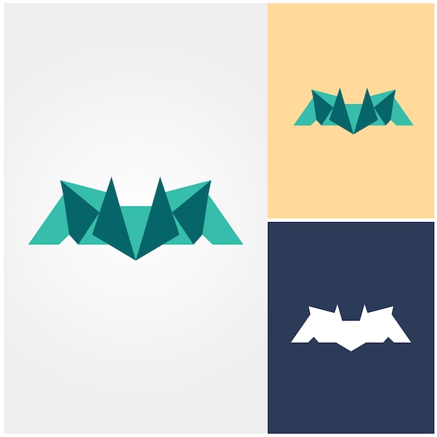 Un logo per un'azienda di pipistrelli.