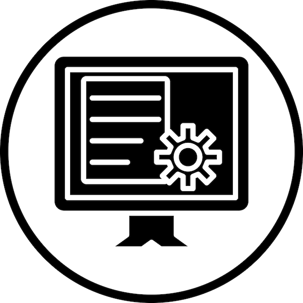 un monitor di computer con una stella su di esso e una stella sulla parte superiore