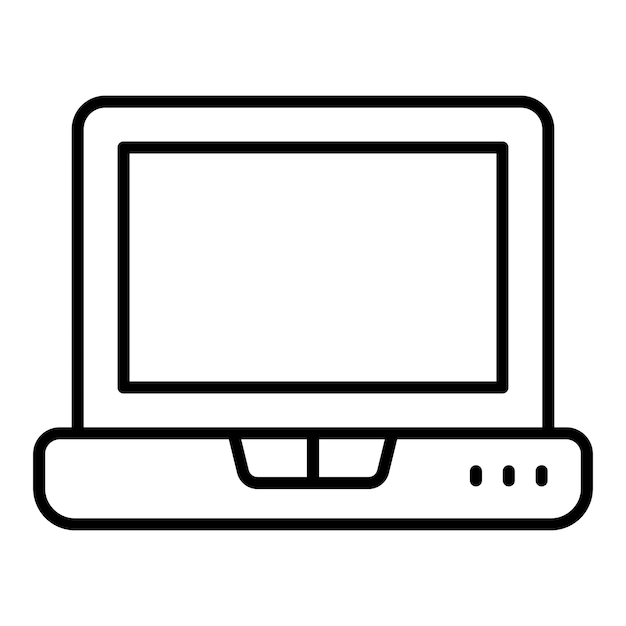 un monitor di computer con uno sfondo bianco che dice che lo schermo è in basso