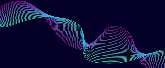 un'onda con una linea blu che dice il prossimo