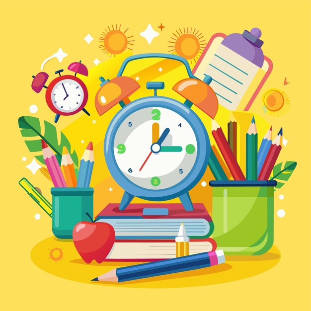 un orologio con l'ora di 12:00