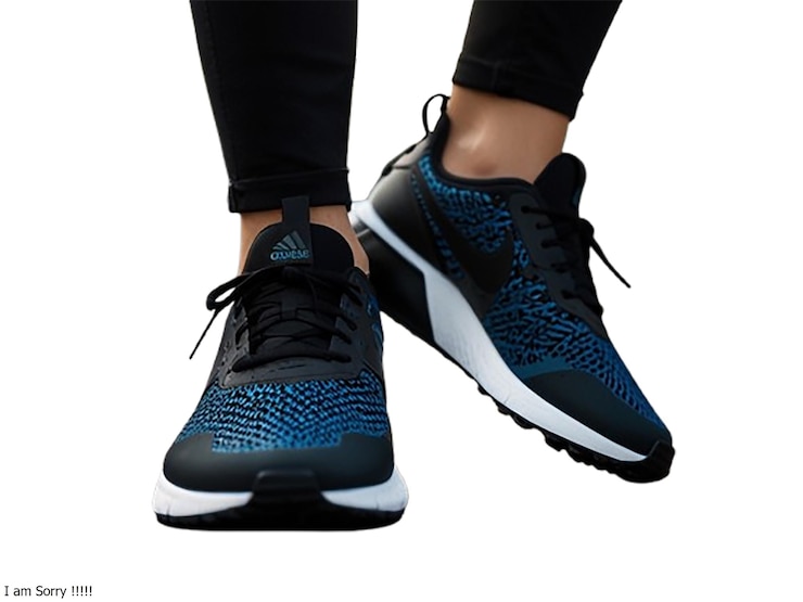 Vettore un paio di scarpe con la parola adidas sul lato