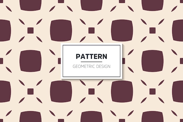Un pattern con le parole pattern design su uno sfondo beige.