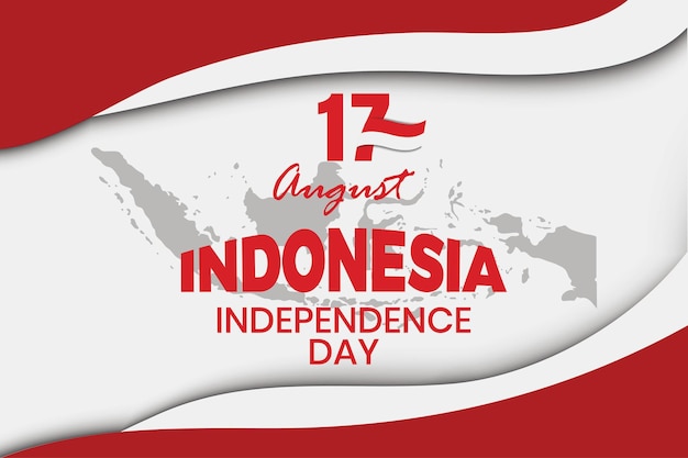 Un post sui social media per celebrare il Giorno dell'Indipendenza dell'Indonesia