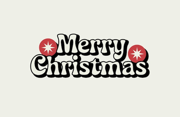 Un poster che dice Buon Natale Anno Nuovo illustrazione di immagine
