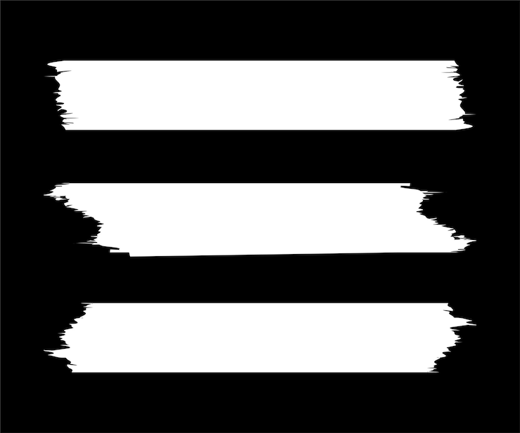 Vettore un poster in bianco e nero con uno sfondo nero che dice tutto