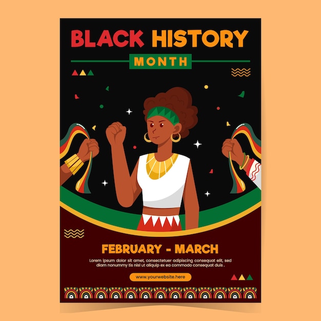 un poster per il Black Friday del mese di marzo