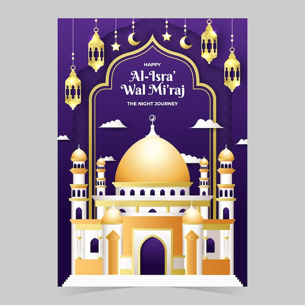 un poster per la parete dell'alcova della moschea