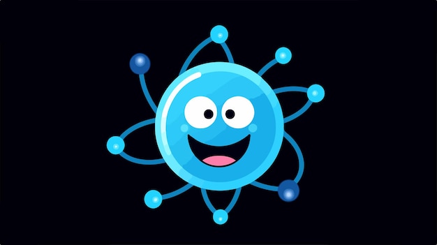 un ragno blu con uno sfondo nero e un ragno azzurro su di esso