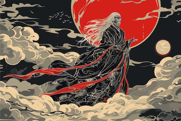 un samurai che improvvisamente apparve una notte il guardiano della giustizia