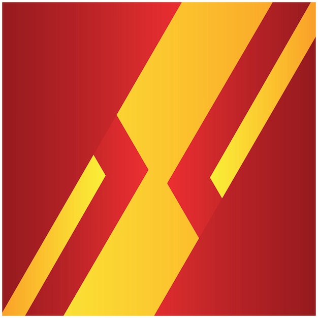 un segno rosso e giallo con le lettere x e x su di esso