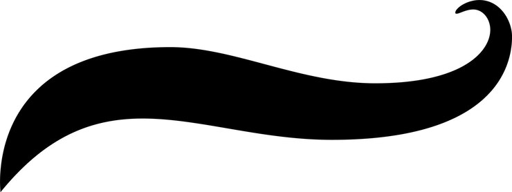 Vettore un semplice banner a nastro ondulato nero fornisce spazio per la copia su uno sfondo bianco aggiungi il tuo testo o disegno a questo elemento versatile