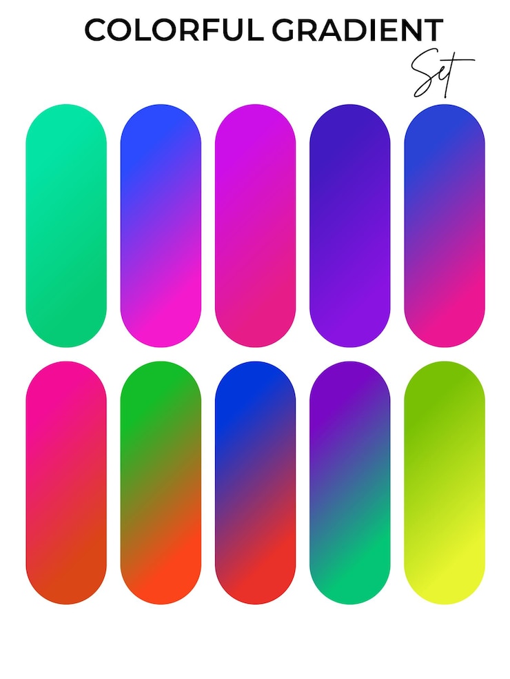Vettore un set colorato di smalto per unghie con la parola " z " su di esso