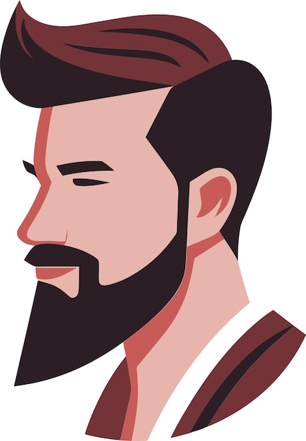 un uomo con la barba e i baffi è mostrato in una foto