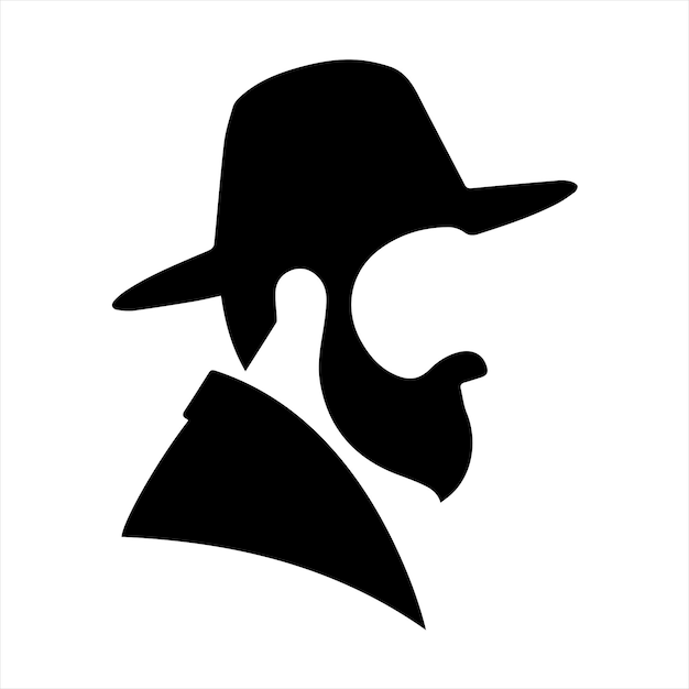 un uomo con un cappello e un cappelli su di esso