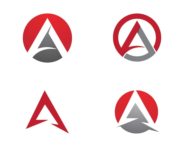 Un vettore del modello di logo della lettera