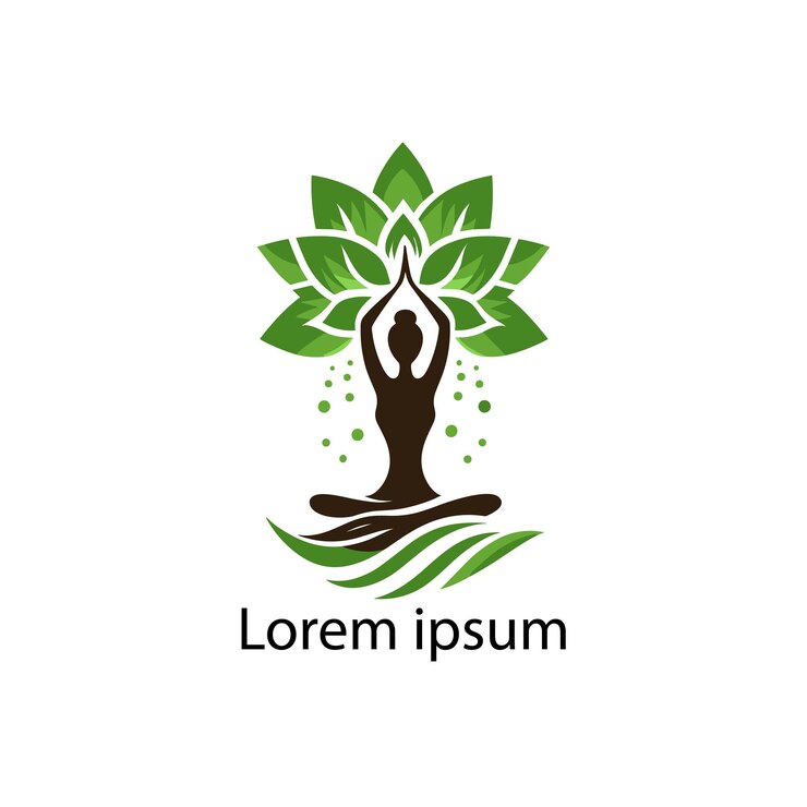 una celebrazione del design del logo yoga