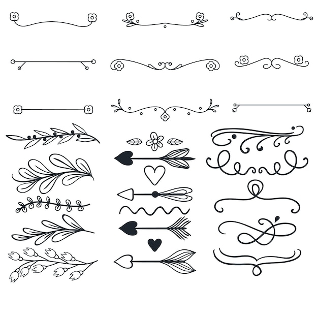 una collezione di diversi disegni tra cui un pesce un pesce e un pesce