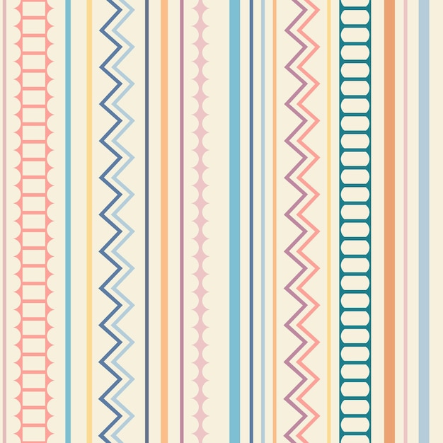 Una composizione astratta colorata Colore modello senza cuciture elementi paralleli Sfondio per tessuti texture stampe carte da parati vestiti e interni Un'idea per il design creativo