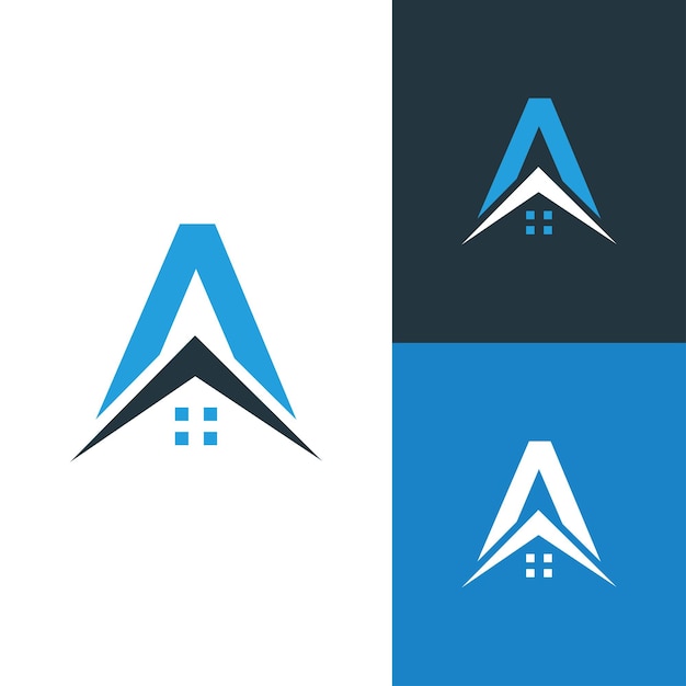 Una lettera realistico moderno creativo unico Logo Design