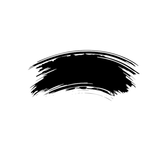 una linea nera con un bordo nero è disegnata su uno sfondo bianco