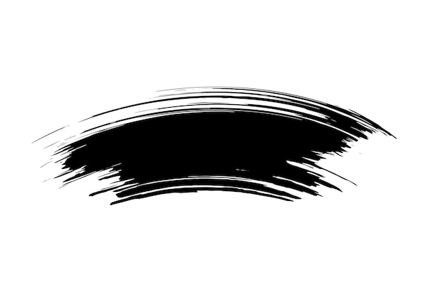 una linea nera con una linea nera su di essa è disegnata con un marcatore nero