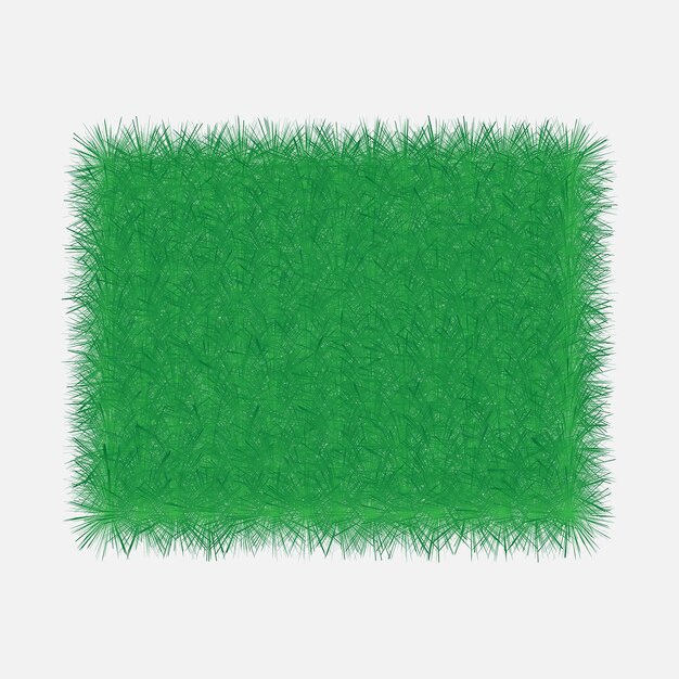 una macchia di erba verde con uno sfondo verde