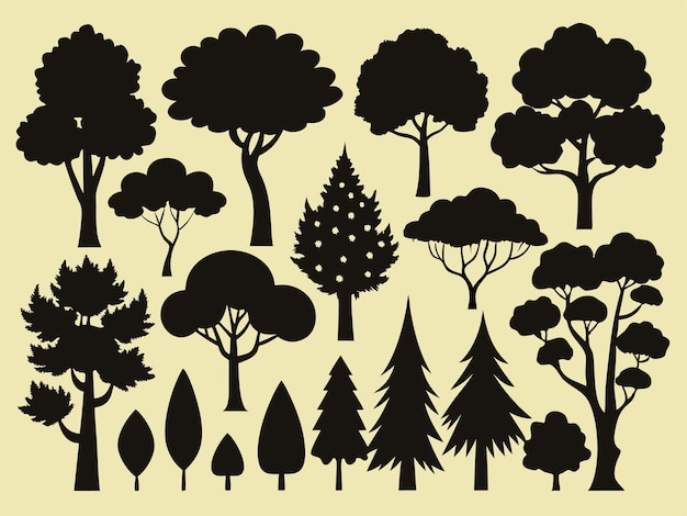 una raccolta di alberi e alberi dal libro di james james