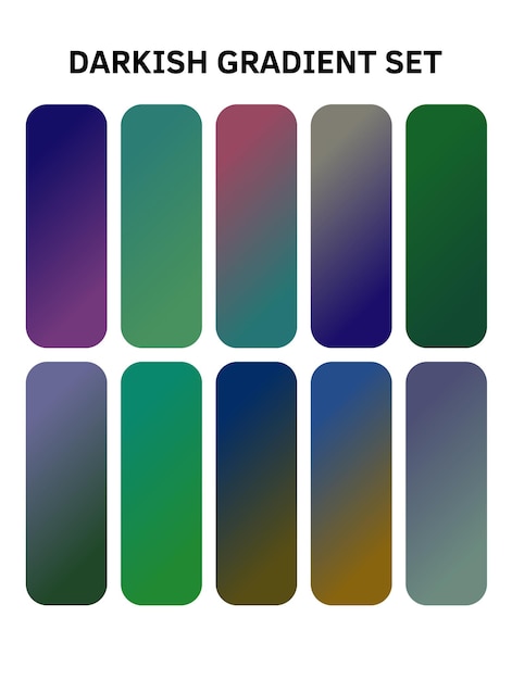 una serie colorata di bottoni con diversi colori e modelli