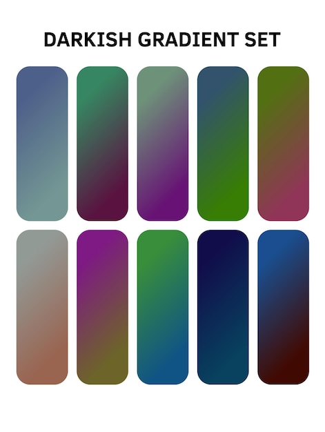 una serie colorata di quadrati con diversi colori e colori