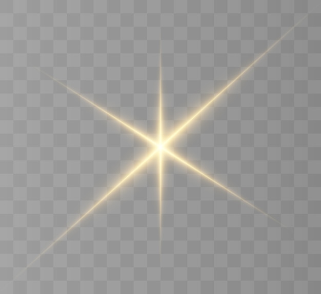Una serie di effetti di luce per illustrazioni e sfondi