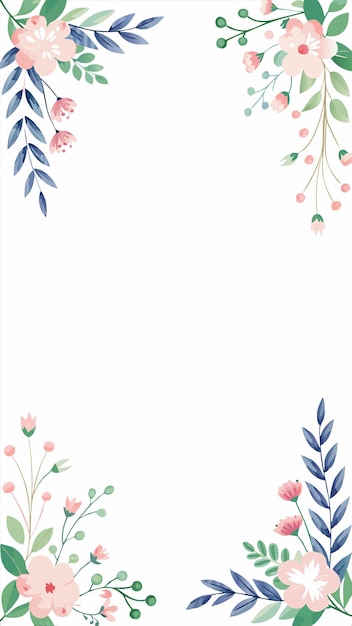 una stampa incorniciata di fiori e le parole " la cornice "