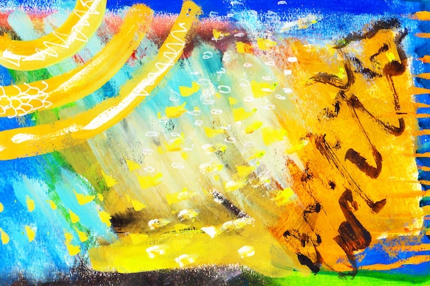 uno sfondo artistico pittura pennellata astratta
