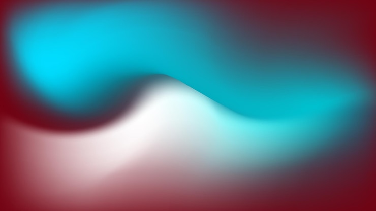 Vettore uno sfondo astratto blu e verde con un vortice blu e verde