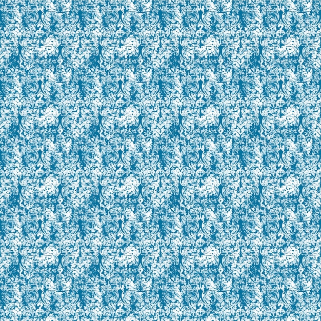 uno sfondo blu con un disegno di fiori