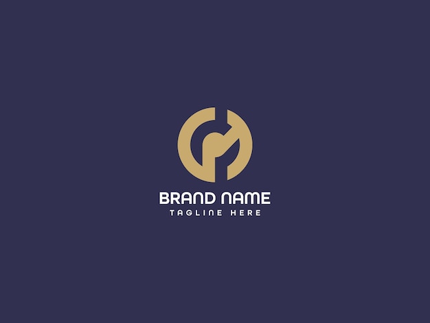uno sfondo blu con un logo per un marchio