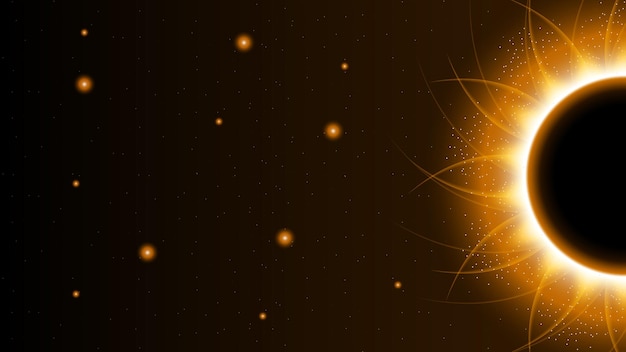 Uno sfondo con stelle dorate e la scritta "oro"