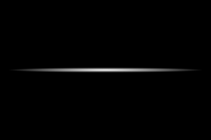 Vettore uno sfondo nero con una linea su cui è presente la parola luce