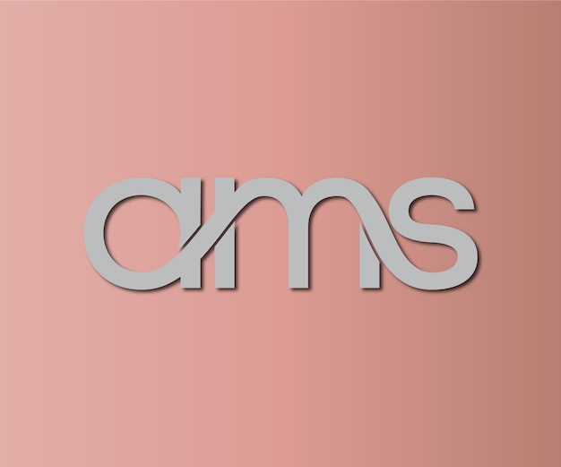 uno sfondo rosa con le lettere m e m