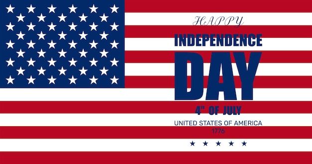 USA Independence Day 4 luglio Bandiera USA