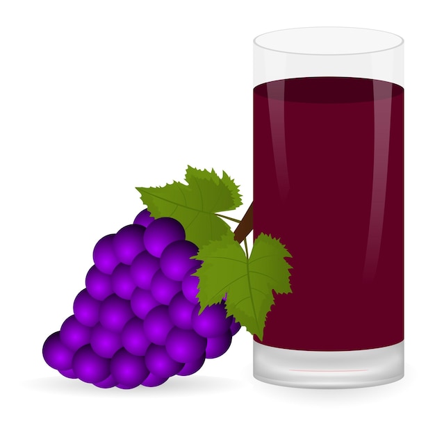 Uva e succhi di frutta