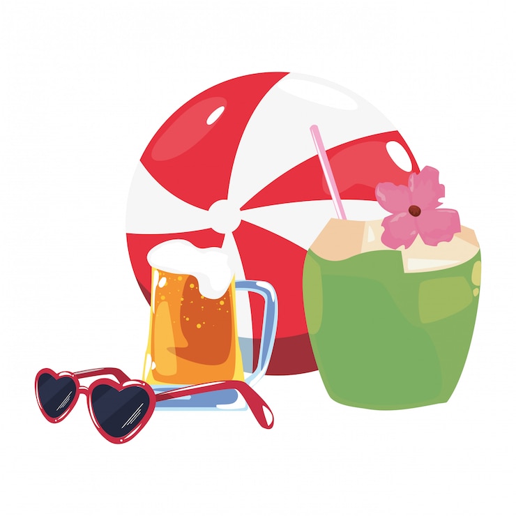 Vettore vacanze estive