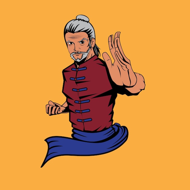Vecchio Maestro di Kung Fu