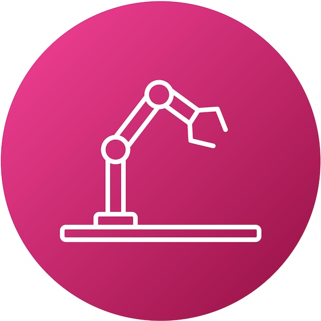 Vector Design Autonomous Robotics Icon Style (stile di icona della robotica autonoma vettoriale)