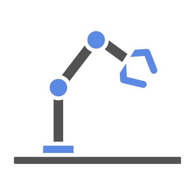 Vector Design Autonomous Robotics Icon Style (stile di icona della robotica autonoma vettoriale)