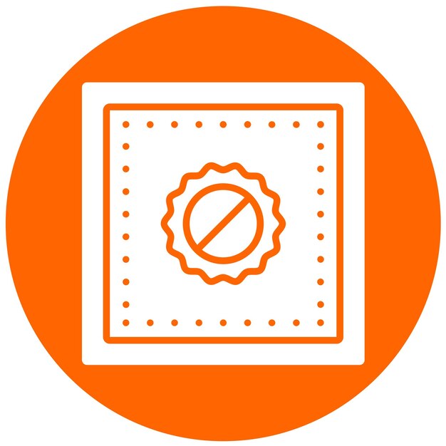 Vector Design Ultra Violet Fabric Icon Style (stile di icona di tessuto vettoriale)