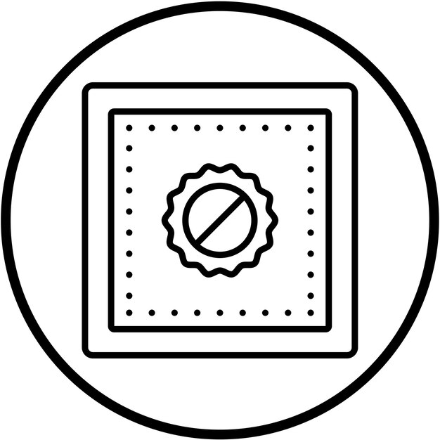 Vector Design Ultra Violet Fabric Icon Style (stile di icona di tessuto vettoriale)