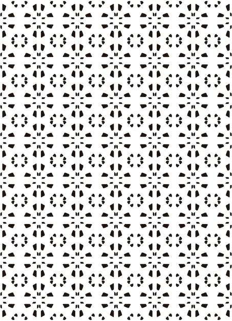 Vector ornamento floreale nero su sfondo bianco